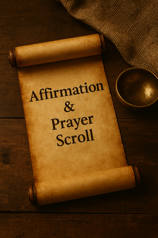 Affirmation & Prayer Scroll