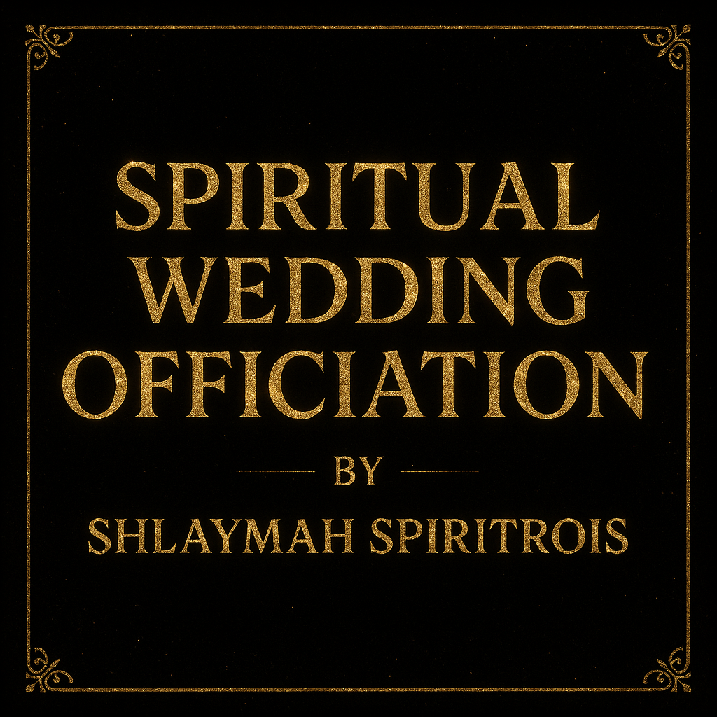 Spiritual Wedding Officiation Ceremony